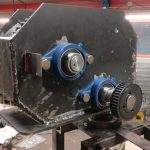 flanged bearing gearbox